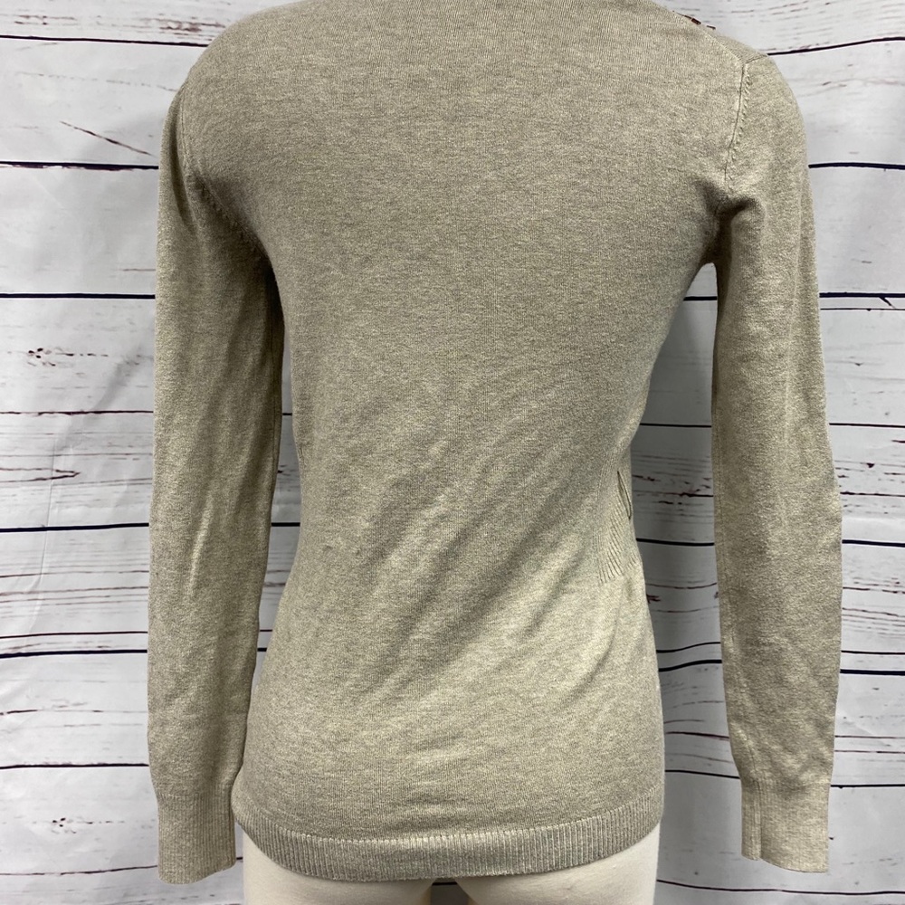 Cache Tan Beaded Sweater - Picture 9 of 14